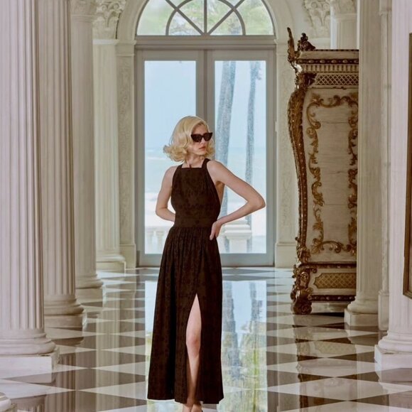 NWOT Hill House The Eyelet Addie Dress in Black Eyelet - Picture 5 of 9